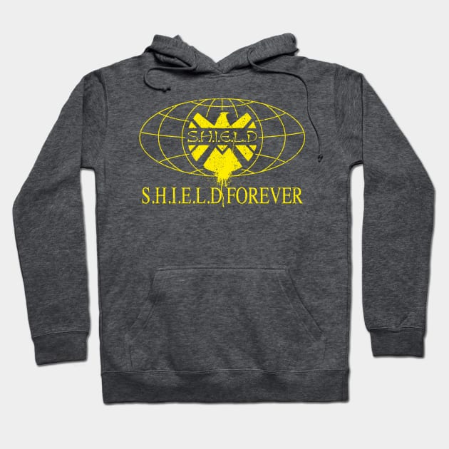 S.H.I.E.L.D Forever Hoodie by amykamen555